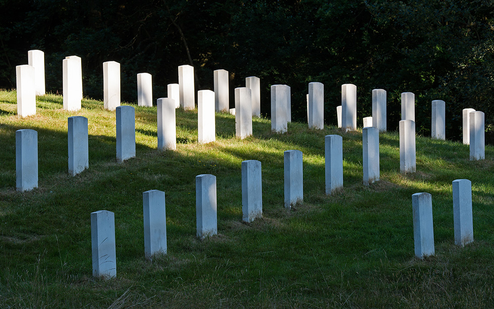 Southampton Cemetery Gravestones, Royal Victoria Country Park